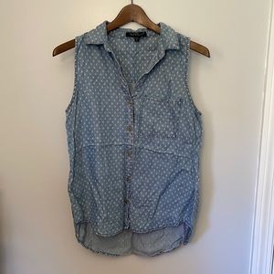 Chambray tank top